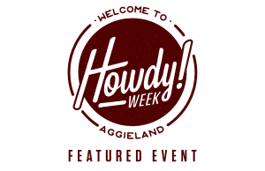 Howdy Week Featured Events logo maroon