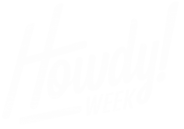 White Howdy Week logo
